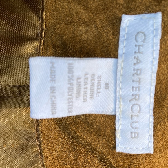 Gold Charter Club jacket - Picture 4 of 4